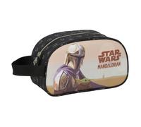 The Mandalorian This IS The Way - Borsa per la scuola dei bambini media con manico, borsa per bambini, adattabile al carrello, facile da pulire, comoda e versatile, qualità e resistenza, 26 x 12 x 15