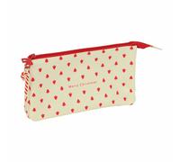 Necessaire Safta Beige 22 x 12 x 3 cm