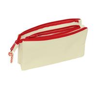 Necessaire Safta Beige 22 x 12 x 3 cm