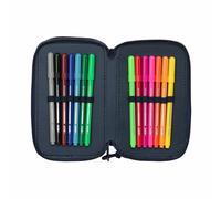 Necessaire Safta New edition Blu Marino 12,5 x 19,5 x 5,5 cm 37 Pezzi