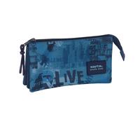 Necessaire Safta New edition Blu Marino 22 x 12 x 3 cm