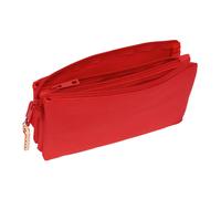 Necessaire Safta Rosso 22 x 12 x 3 cm