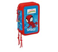 Necessaire Spider-Man Azzurro Rosso 12,5 x 19,5 x 5,5 cm 37 Pezzi