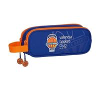Necessaire Valencia Basket M513 Azzurro Arancio [21 x 8 x 6 cm]