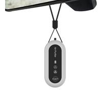 Neck Air Purifier, Portable Tiny Air Ionizer, Wearable Necklace Cleaner, Lightweight Ion Generator for Eliminating Pollen, Dust, and Particles During Travel and Outdoor Activities