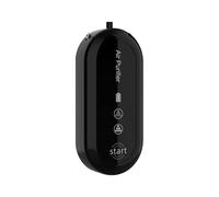 Neck Air Purifier, Portable Tiny Air Ionizer, Wearable Necklace Cleaner, Lightweight Ion Generator for Eliminating Pollen, Dust, and Particles During Travel and Outdoor Activities