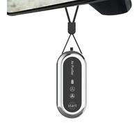 Neck Air Purifier, Portable Tiny Air Ionizer, Wearable Necklace Cleaner, Lightweight Ion Generator for Eliminating Pollen, Dust, and Particles During Travel and Outdoor Activities