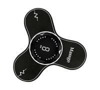 Neck and Back Massager, Portable Deep Tissue Stimulator, 5.12-Inch Usb Rechargeable Massager with 8 Modes, Body Muscle Relaxer for Arms Legs Lumbar Pain, Home Travel