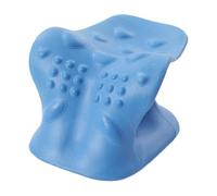Neck and Shoulder Relaxer, Cervical Traction Massager, Spine Alignment Pillow, Stretcher Equipment Sturdy Material Enhances Comfort for Relief, 6.3x4.72 Inches, EVA