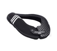 neck brace acerbis x-round junior - negro / blanco UNICA