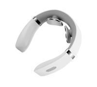 Neck Device, Cordless Massage Tool, Vibrating Heat Function, Deep Tissue Pressure Relief, 10 Adjustable Modes for Travel, Home Recovery Use, 6.26x6.14x1.61 Inches