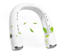 Neck Fan 5 Speeds Quiet Bladeless Flexible Ventilator Around the Neck Fan