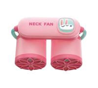 Neck Fan, Portable Hands- Cooling Device, 3-Speed Quiet Bladeless Airflow Tool for Men and Women, Ideal Personal Gadget for Office, Travel, Sport, and Reading