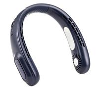 Neck Fan Rechargeable 5 Speeds LED Display Quiet Rechargeable Blower