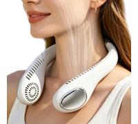 Neck Fan - Wearable Bladeless 3 Speeds USB Rechargeable | Quiet Around