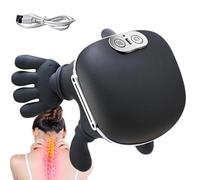 Neck Massager - 3 Massage Level Shoulder Massager | Rechargeable Back Massagers With 2 Mode Heat, Deep Tissue Relax Device, Electric Massagers for Home Travel Break After Exercise