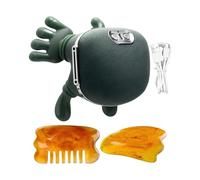 Neck Massager, 4D Real Hands Massager, USB Neck Massagers With Heat, 3 Massage Settings, 2 Heat Levels, Deep Massages For Necks | Electric Portable Cordless 4D Beauty Supplies With Heats