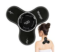 Neck Massager - 8 Modes Electric Cervical Massage Pad | USB Charging Shoulder Electric Massagers | Pain Reliefs for Arms, Neck, Back, Waist, and Legs