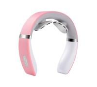 Neck Massager, Cordless Rechargeable Heating Device, Portable Vibrating Professional Deep Tissue Massage, 10 Adjustable Modes, Post-Workout Recovery, Stress Relief, Beauty Care