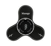 Neck Massager, Portable Shoulder Relief Tool, 5.12x5.12 Inches with Usb Rechargeable, 8 Modes Adjustable Cordless Neck Device for Gym, Spa, Workout, Car and Muscle Recovery Use
