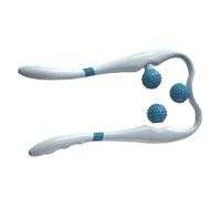 Neck Massager Roller, Handheld Cervical Relaxer,Cervical Massage Point Roller, with 3 Balls, Portable Electric Massaging Tool for Home Use,400 mAh battery