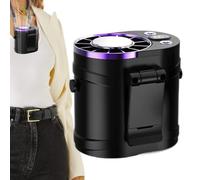 Neck Mounted Fan - Hands Free Wearable Cooler, Three Thousand Milliampere Hour Rechargeable Battery | Adjustable Air firearm Blower, Sports Travel Outdoors Fitness Exercise Staff Body Ventilator
