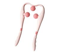 Neck Roller, Cervical Massager, Electric Relaxing Tool, 3 Massage Balls Compact and Lightweight USB Ricaricabile per Home or Travel Use, Rubber, 400 mAh