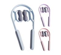 Neck Roller, Manual Cervical Massager, Ergonomic, Trigger Point Massage Tool, Shoulder Relaxer Deep Tissue Pressure Point Roller for Offices, Home, Travel, 15.67x9.06x1.77 in