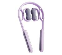 Neck Roller, Manual Cervical Massager Roller, Shoulder Relaxer, Trigger Point Ball, Pressure Massage Tool, Ergonomic Design, Ideal for Work, Business, Office & Picnic Use