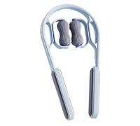 Neck Roller, Manual Cervical Massager, Shoulder Relaxer, Trigger Point Ball, Pressure Point Massage Tool, Ergonomic Design for Work, Business, Picnic, Office Use, 15.67x9.06x1.77in