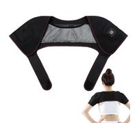 Neck Shoulder Heating Pad, 3-Temperature Adjustable Wrap, Electric Upper Back Heat for Men, Auto Shut-Off, Carbon Fiber Heated Technology, 65cm Size, 45/50/55°C Settings