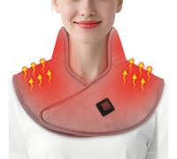 Neck Warmer | Microwavable Heat Pad | Portable USB Neckk and Shoulder Winter Cold Weather Heating Wrap for Husband Women Men Mom Dad Father Mother Senior Elderly Desk Workers