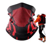 Neck Warmer, Windproof Neck Gaiter Face Cover Shield, Breathable Thermal Scarf Outdoor Gear for Cold Weather Cycling, Winter Commuting, Construction Work, Men Women Hiking, Walking, Running