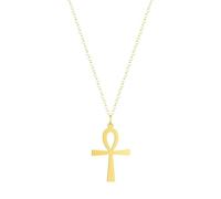 necklace 2025 Cz Eye Of Horus Egypt Prection Charm Pendant Ankh Cross Religious For Women necklace Necklace Jewelry With You Accessories Creative Gift, Free size,