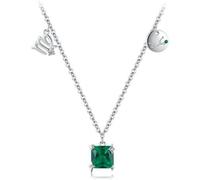 necklace Birthstone For Women, Zodiac Pendant Signs Cubic Zirconia Horoscope Necklace Astrology Women Girls jewelry