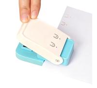 Necklace Card Punch - Craft Jewelry Making | 2-in-1 Tool with Precise Hole Functions, Puncher Accessory for Arts Projects, Display Scrapbooking for Hangtag, DIY Projects