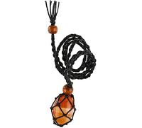 Necklace Cord Empty Stone Holder, Large Pendants Necklace Rope Adjustable For Jewelry Making Diy Gifts,Black Nice processing