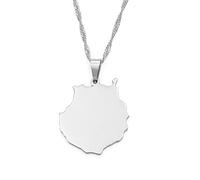 Necklace Perfezione per Uomini e Donne - Mapa al Geografo Amante di Jewelery Accessorio da Abbigliamento Innovativo Accento Fino Comprensivo da Party Favor