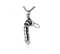 Necklace Silver Pendant Necklace A Fun Day for Both Men And Women