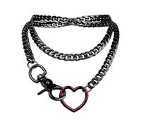Necklaces for Women Trendy Jewelry Dainty Necklace Pendant Necklace Y Necklace with Layered Cuban Chains Elegant Neckchain for Fashion Lovers