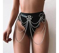 Necklaces Layered Body Chain Jewelry Waist Belt Chains Nightclub Prom Party Jewelry Women Girls Gothic Accessories