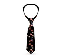 Necktie Standard - Americana Stars & Flags Black/Red/White/Blue ACC NUOVO