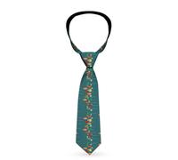 Necktie Standard - Christmas Ornaments/Snowflakes Blue/White/Multi ... ACC NUOVO