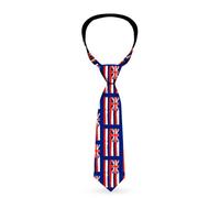Necktie Standard - Hawaii Flags Weathered Blue/Red/White ACC NUOVO