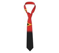 Neckties Bandiera Di Timor Est Unisex Cravatta Seta Cravattino Per Completo Per Matrimoni Feste Eventi