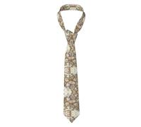 Neckties Mappe Antiche Dell'Europa Classico Cravatta Regolabile Tie Per Feste Vestito Da Cerimonia Affari