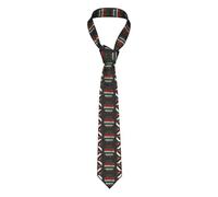 Neckties Mese Del Patrimonio Arabo-Americano Elegante Cravatta Classico Tie Per Affari Matrimoni Lavoro
