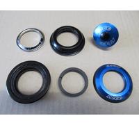 Neco H148 Kit Di Sterzo Blu ZS44 Semi-Incorpora Zero Stack 127Grammi 1 1/8"