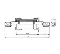 Neco Movimento Centrale Thread Ls Silver
