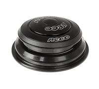 Neco - Serie sterzo Affusolata Semi-Integrata, Nero, 1 1/8" → 1,5" Unisex-Adulto